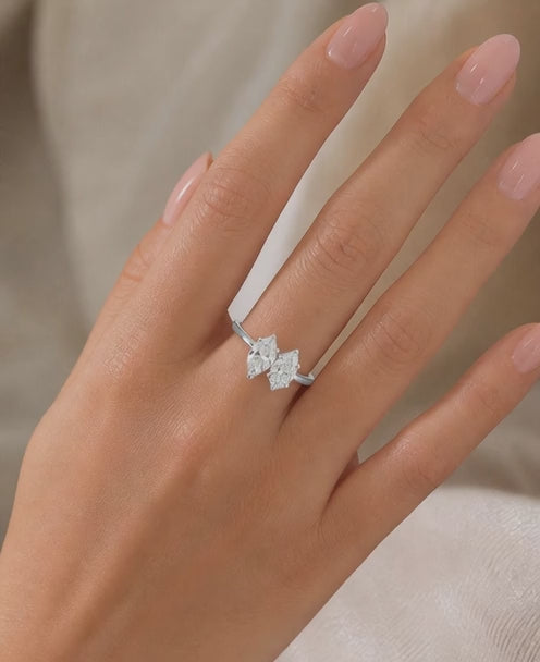 14K Gold Lab-Grown Diamond Fashion Ring (1.30 CTW – D–F / VS1–VS2)