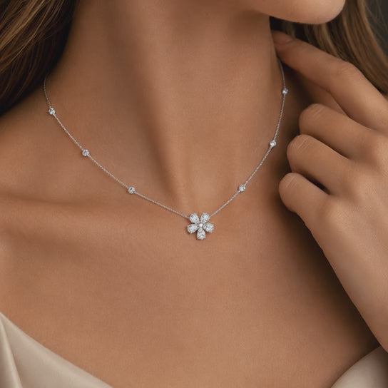 Lab Grown Diamond Necklaces