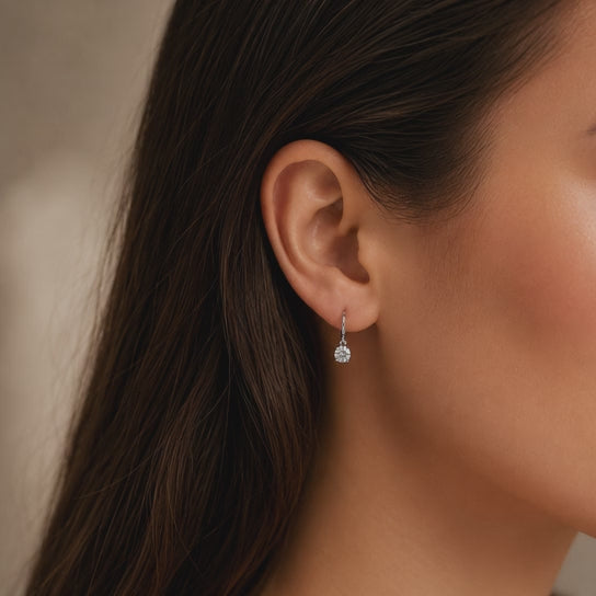 Lab Grown Diamond Earrings
