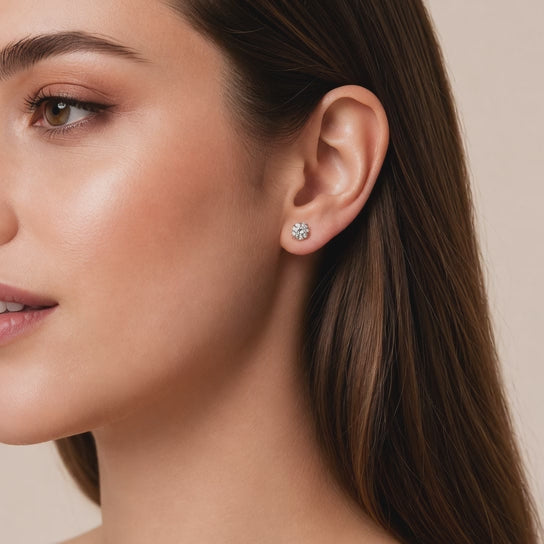 Lab Grown Diamond Earrings