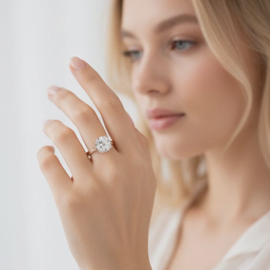 Camilla 3 Carat Cushion Cut Solitaire Engagement Ring