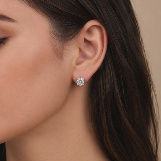 Lab Grown Diamond Earrings