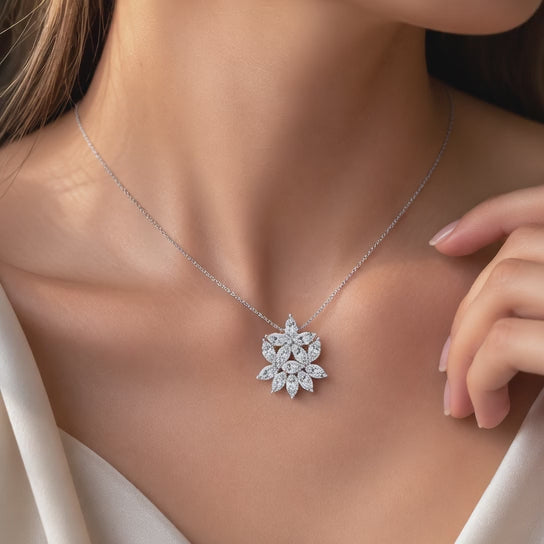 Lab Grown Diamond Necklaces