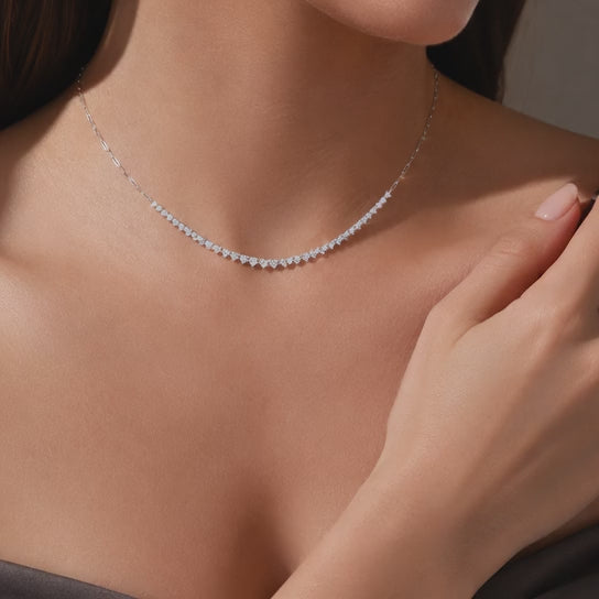 Lab Grown Diamond Necklaces