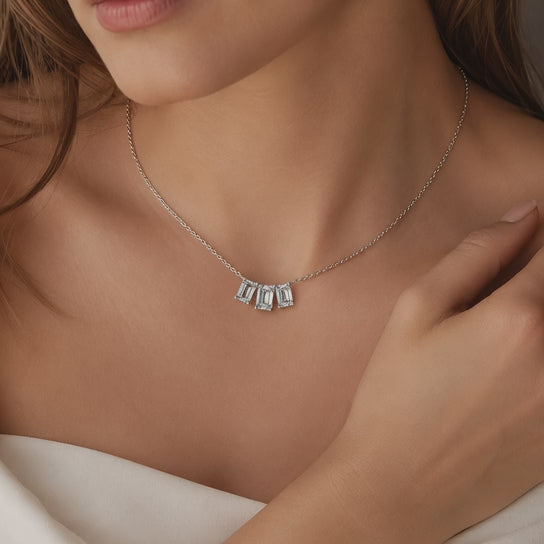 Lab Grown Diamond Necklaces