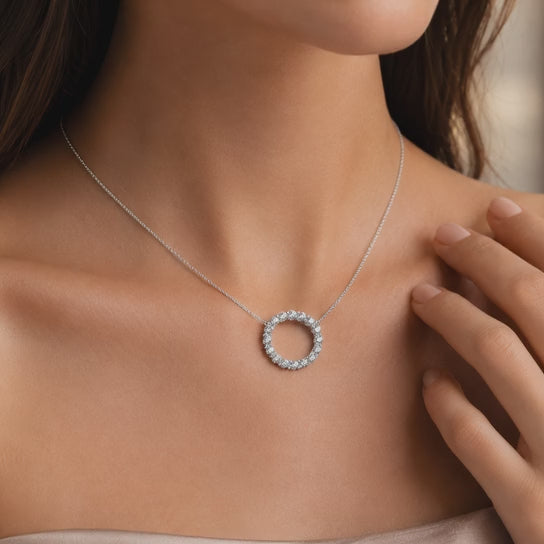 Lab Grown Diamond Necklaces