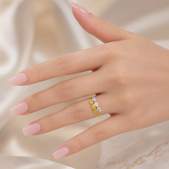 3.50 CT Lab-Grown Diamond Prong Ring in 14K Gold (D–F / VS1–VS2)