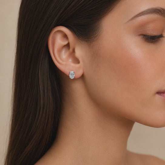 Lab Grown Diamond Earrings