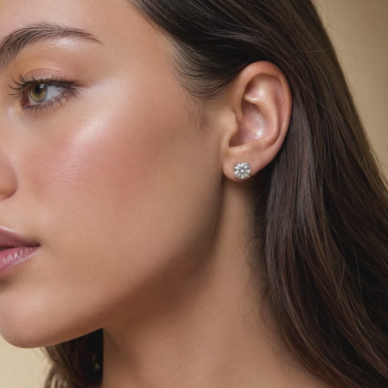 Lab Grown Diamond Earrings
