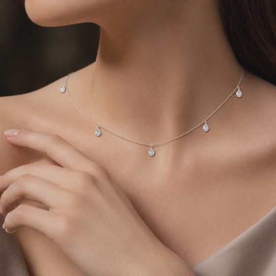 Lab Grown Diamond Necklaces
