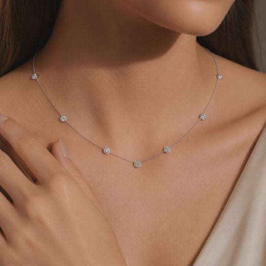 Lab Grown Diamond Necklaces