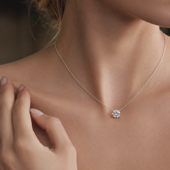 Lab Grown Diamond Necklaces