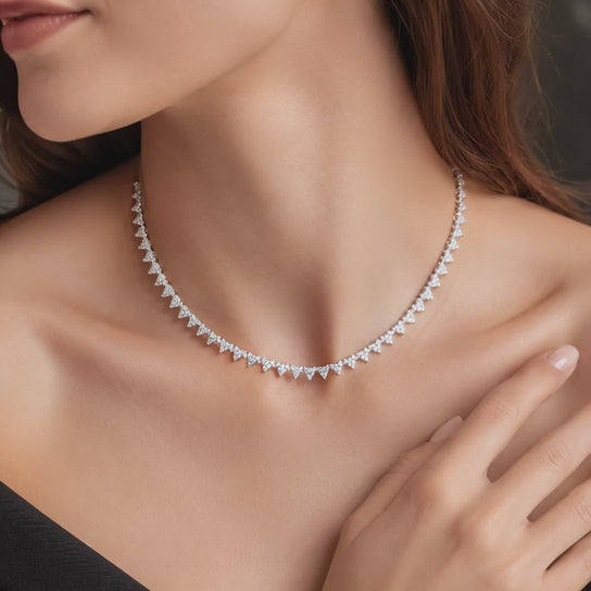 Lab Grown Diamond Necklaces