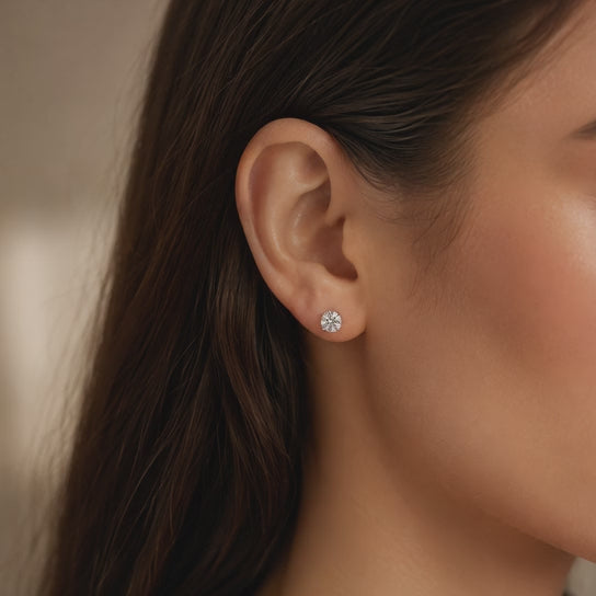 Lab Grown Diamond Earrings