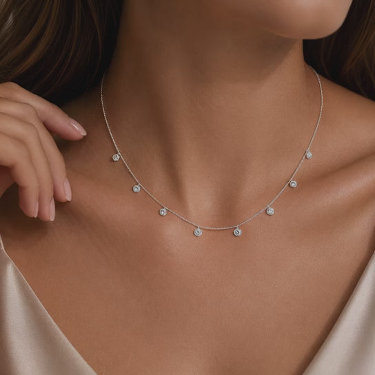 Lab Grown Diamond Necklaces