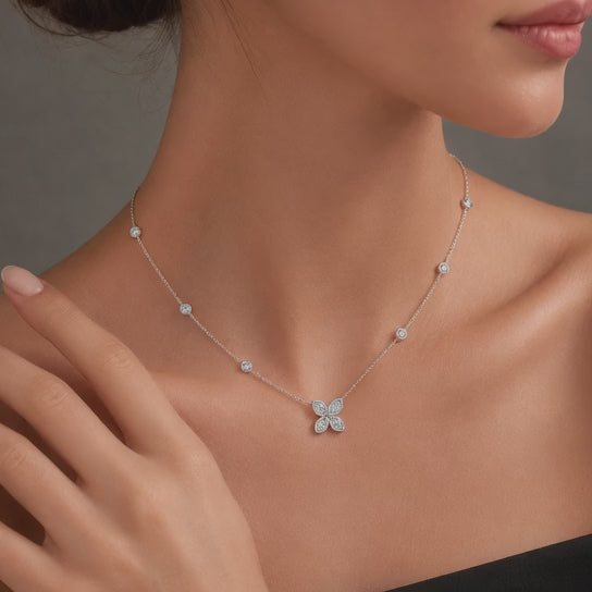 Lab Grown Diamond Necklaces
