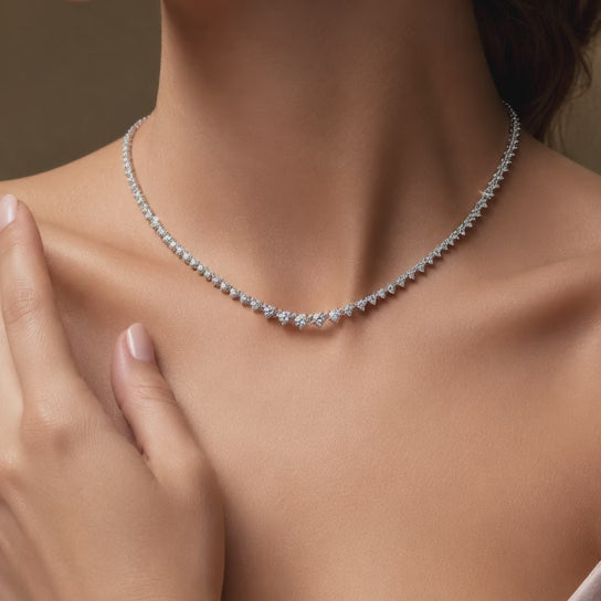 Lab Grown Diamond Necklaces