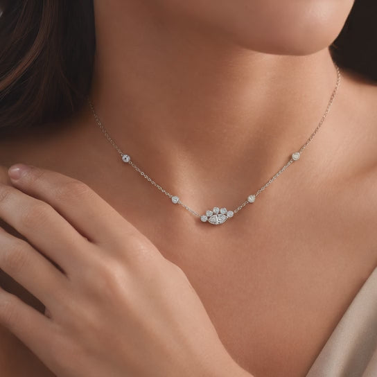 Lab Grown Diamond Necklaces