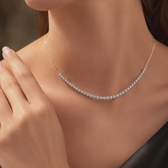 Lab Grown Diamond Necklaces