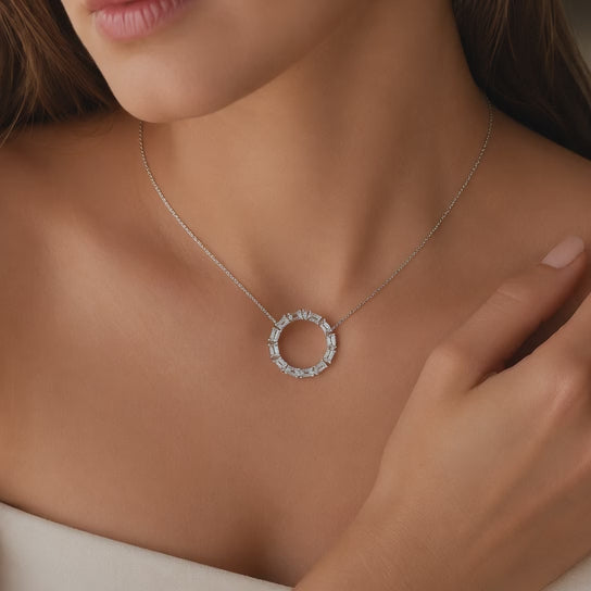 Lab Grown Diamond Necklaces