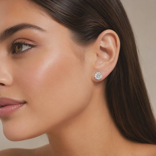 Lab Grown Diamond Earrings