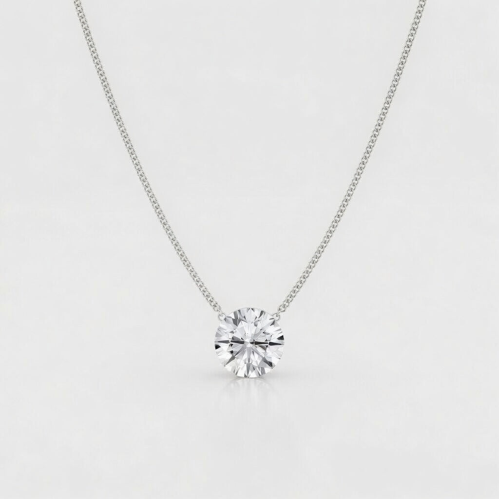 2.00 CTW Boundless Star Lab-Grown Diamond Pendant (D–F / VS1–VS2)