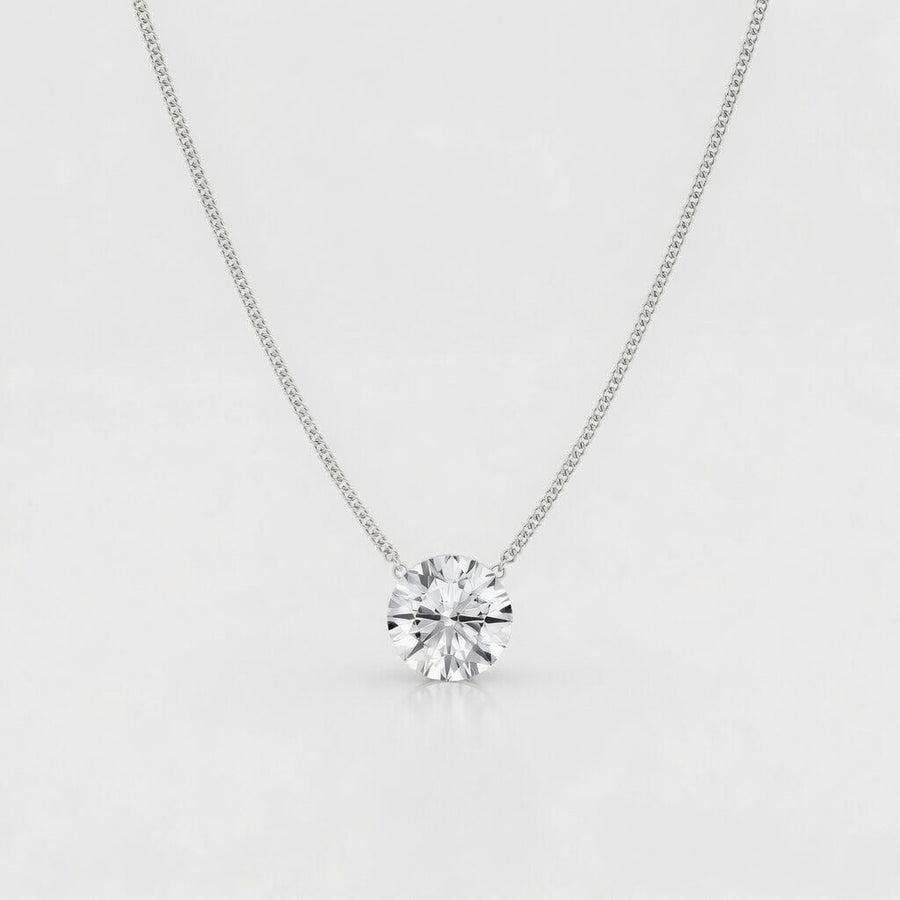 2.00 CTW Boundless Star Lab-Grown Diamond Pendant (D–F / VS1–VS2)