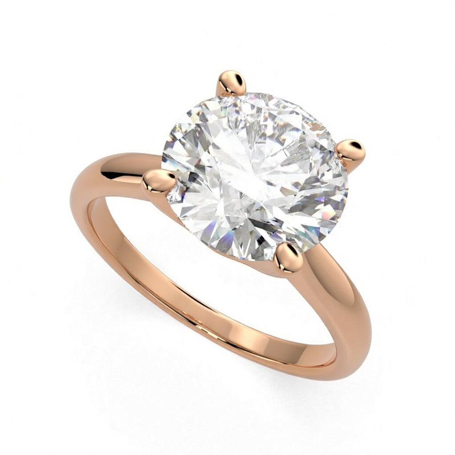 Juliana 2 Carat Round Cut Classic Solitaire Engagement Ring