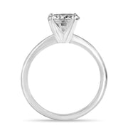 Violet 1.5 ct Lab Grown Round Cut Classic 4 Prong Diamond Engagement Ring