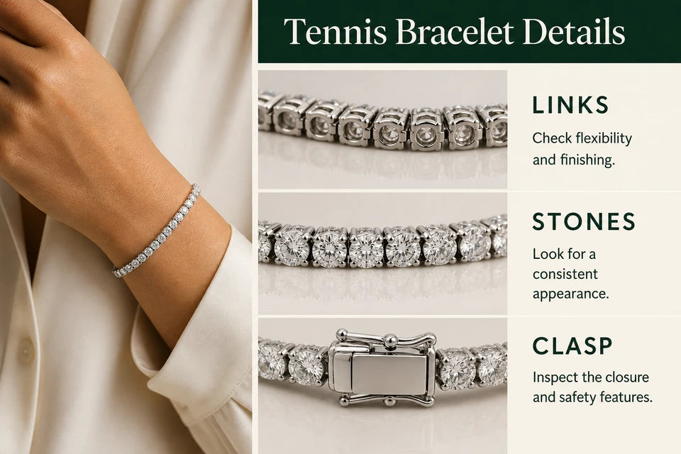 What Makes a Lab-Grown Diamond Tennis Bracelet Worth Buying?: Check flexibility and finishing. Look for a consistent appearance.