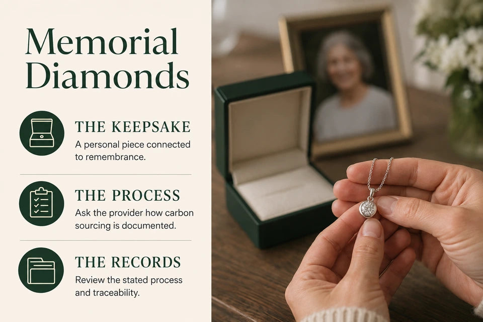 Can You Grow a Diamond from Carbon Ash? The Science of Memorial Diamonds What Shoppers Should Know: A personal piece connected to remembrance. Ask the provider how carbon sourcing is documented.