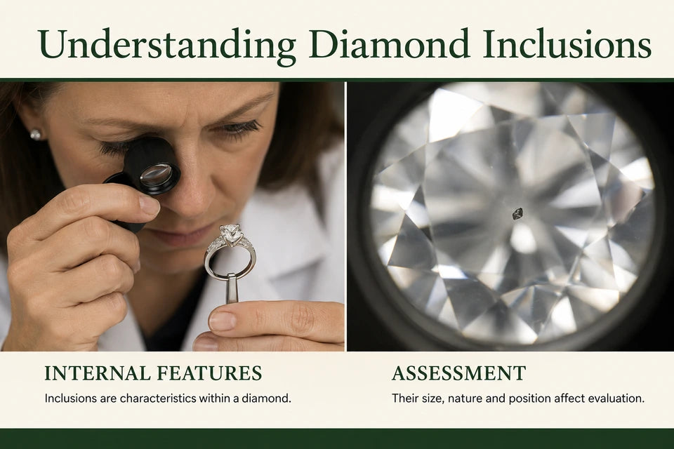 Do Lab-grown Diamonds Have Inclusions? Understanding Growth Remnants a Practical Buyer Guide: Inclusions are characteristics within a diamond. Their size, nature and position affect evaluation.