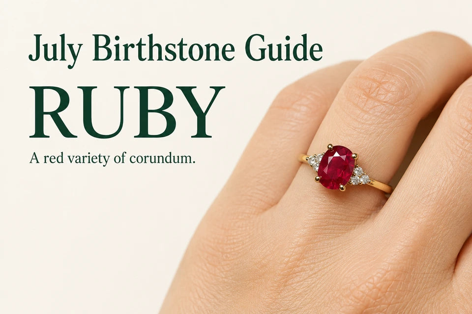 July Birthstone Guide: A red variety of corundum.