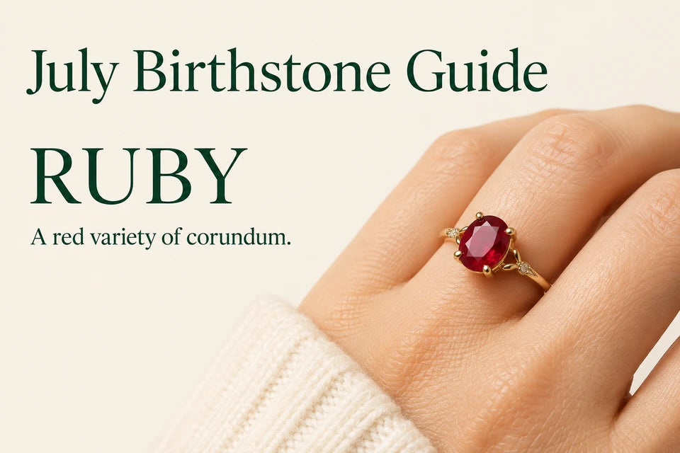 July Birthstone Guide: A red variety of corundum.