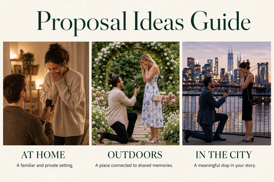 Proposal Ideas Guide: A familiar and private setting. A place connected to shared memories.