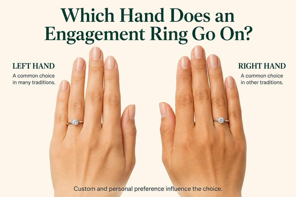 Which Hand Does an Engagement Ring Go On?: A common choice in many traditions. A common choice in other traditions.